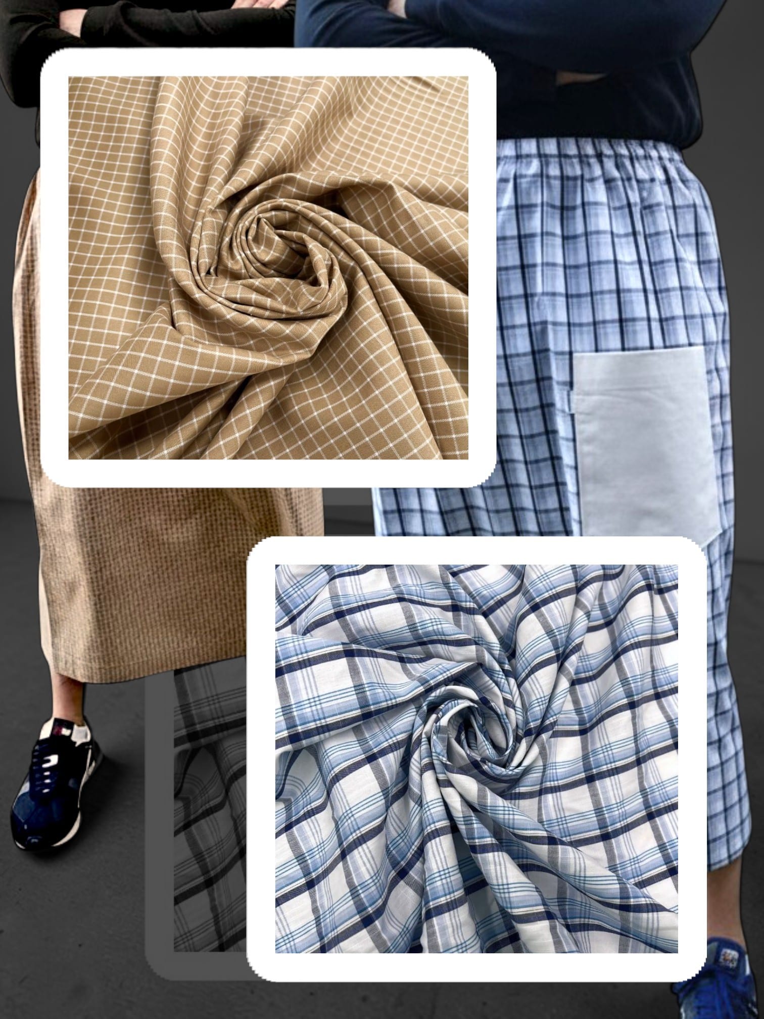 IZAR #ABUHAMZA (Bleu/beige)